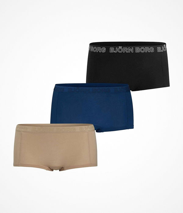 Björn Borg 3-pack Core Tencel Minishorts Solids Multi-colour