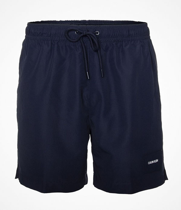 Calvin Klein Core Solids Drawstring Swim Shorts Darkblue