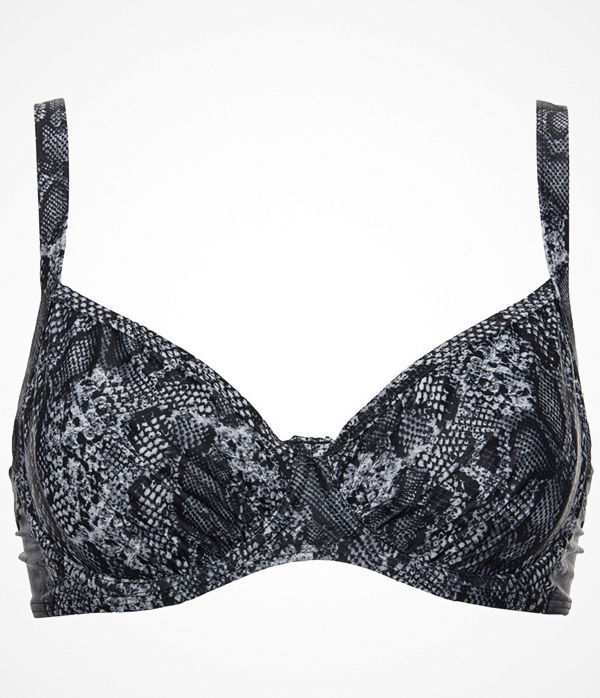 Missya Bell Bikini Wire Bra Print Black pattern-2