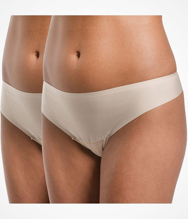 Magic 2-pack MAGIC Dream Invisibles Thong Beige