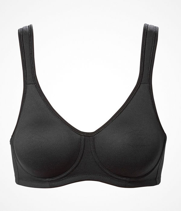 Trofé Trofe Betty Underwired Bra Black