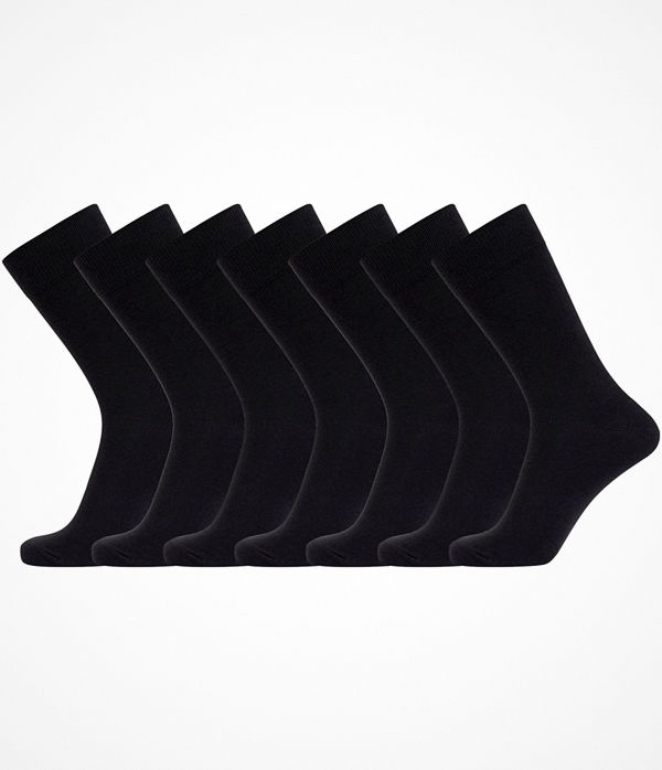 JBS 7-pack Bamboo Socks Black