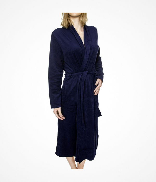Trofé Trofe Robe Stretch Terry Blue