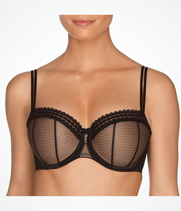 Primadonna PrimaDonna Twist I Want You Padded Bra Balcony Black
