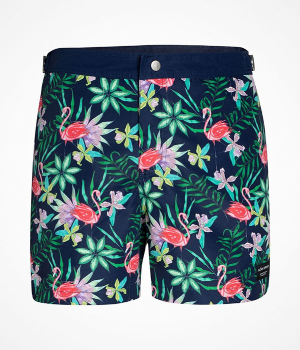 Björn Borg Core Swim Shorts Black pattern-2