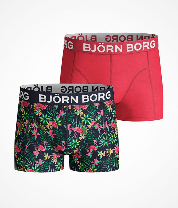 Björn Borg 2-pack Exotic Sammy Shorts For Boys Multi-colour