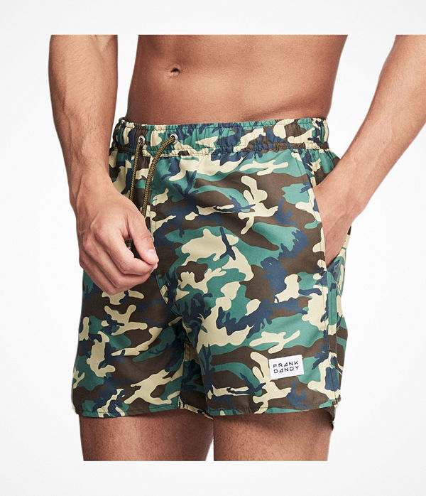 Frank Dandy Breeze Camo Swim Shorts Camouflage-2