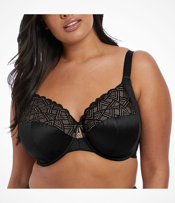 Elomi Lydia Bandless Bra Black