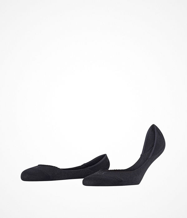 Falke Women Step No Show Socks Medium Cut Black
