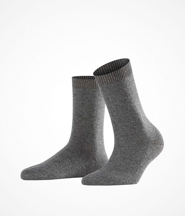 Falke Women Cosy Wool Socks Grey