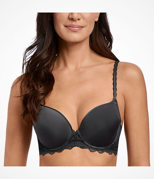 Wacoal Lace Perfection Contour Bra Black