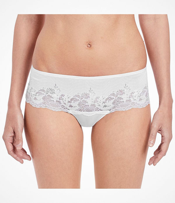 Wacoal Lace Affiar Tanga White