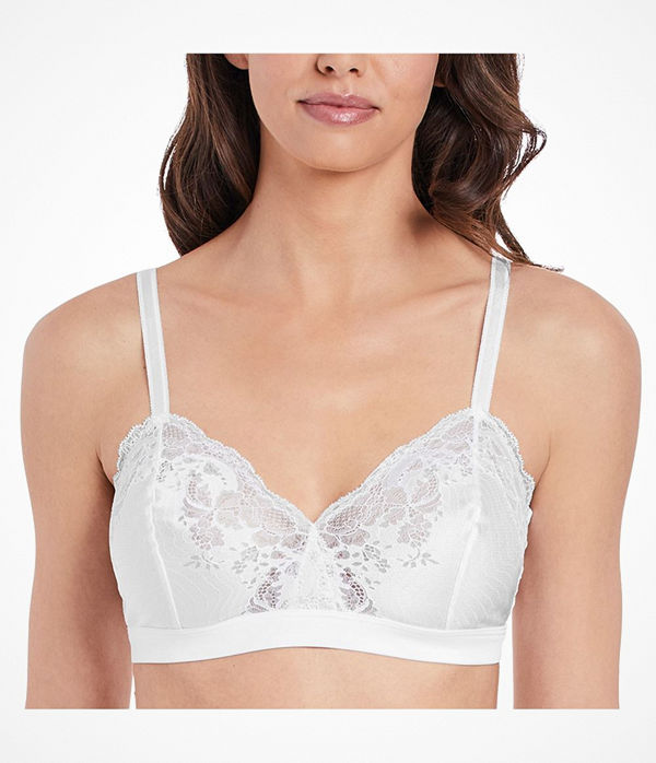 Wacoal Lace Affair Bralette White