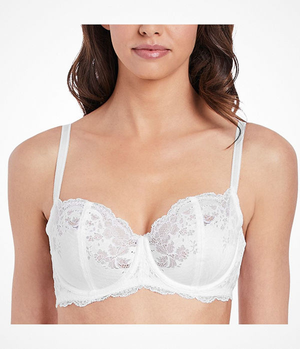 Wacoal Lace Affair Underwire Bra White