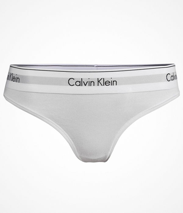 Calvin Klein Modern Cotton Plus Thong White