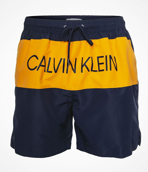 Calvin Klein Core Placed Logo Medium Drawstring Orange/Darkblu