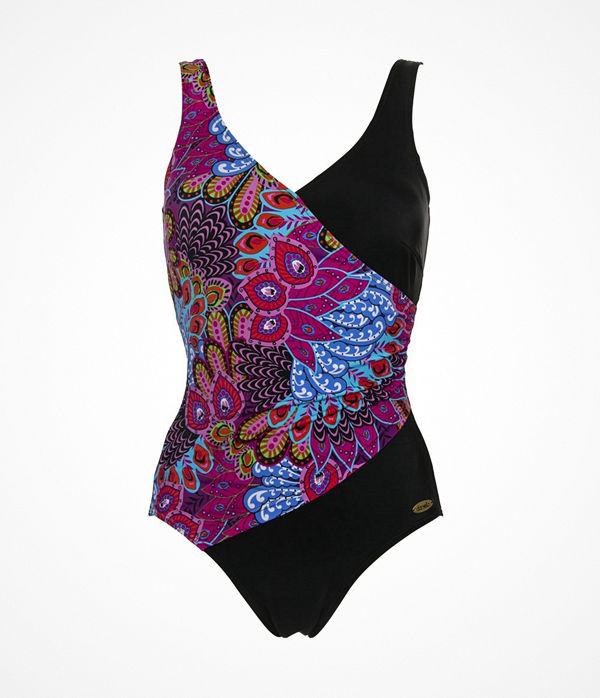 Damella Peacock Feather Swimsuit Multi-colour