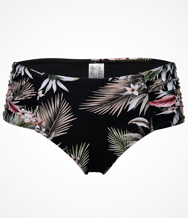 Seafolly Ocean Alley Wide Side Retro Bikini Pant Black pattern-2