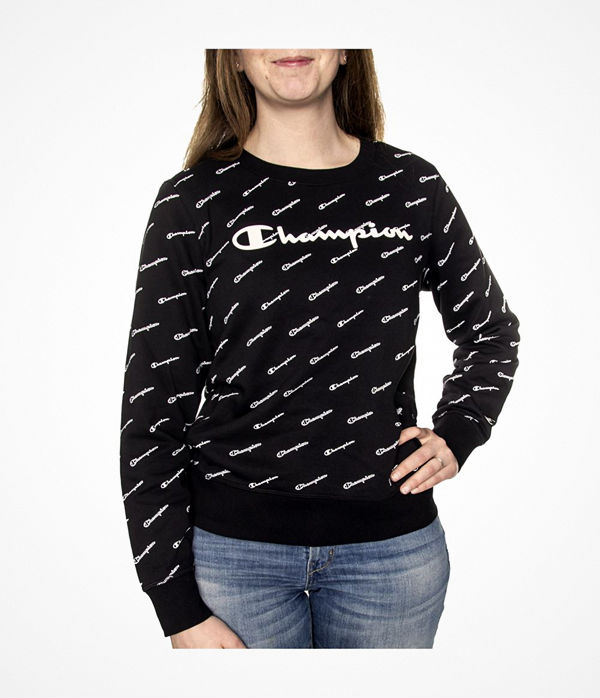 Champion Crewneck Sweatshirt Black