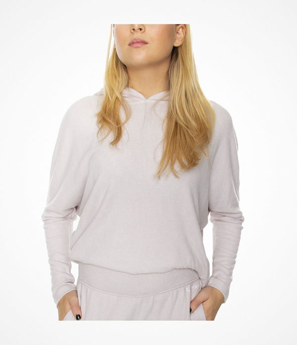 Calvin Klein Textured Jersey Hoodie Light lilac