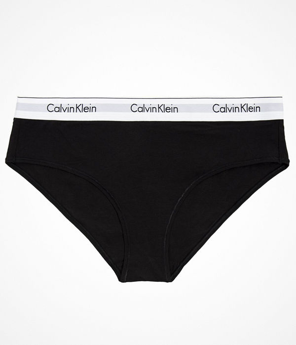 Calvin Klein Modern Cotton Plus Hipster Black