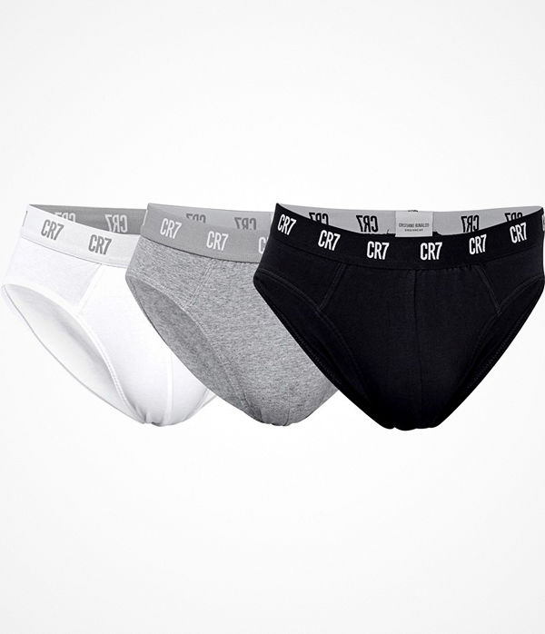 CR7 Cristiano Ronaldo 3-pack Basic Brief Black/White