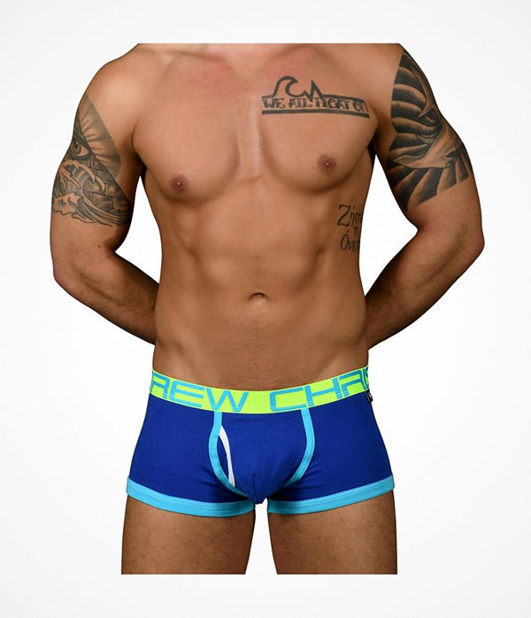 Andrew Christian Almost Naked Fly Tagless Boxer Blue