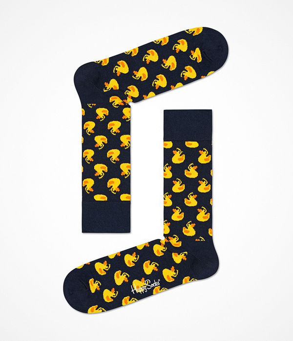 Happy Socks Happy Socks Rubber Duck Sock Navy pattern