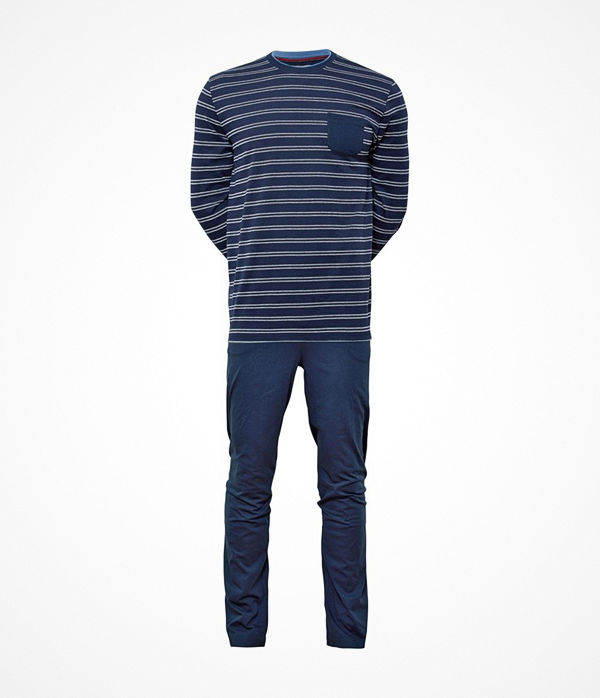 JBS Jersey Pyjama Blue Striped