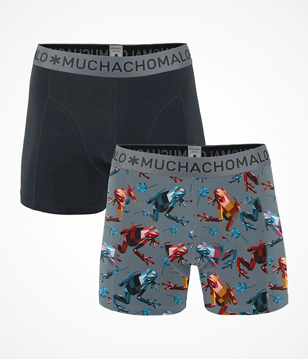 Muchachomalo 2-pack Cotton Modal Frog Boxer Multi-colour