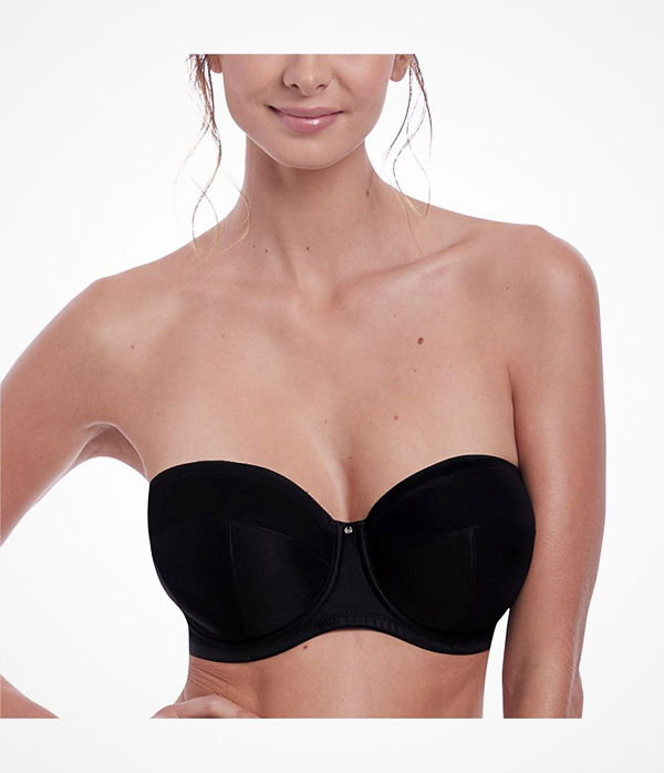 Fantasie Aura Underwire Strapless Bra Black