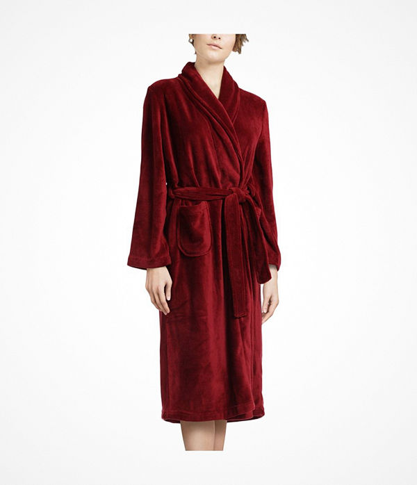 Femilet Teddy Robe Wine red
