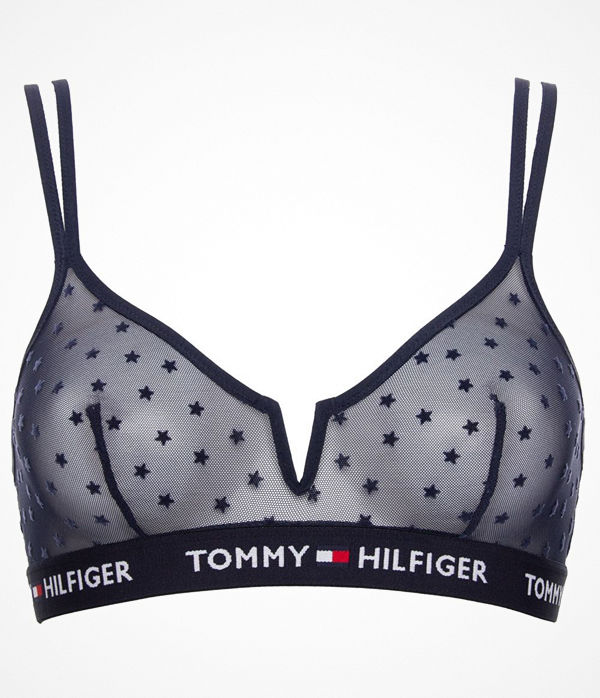 Tommy Hilfiger Mesh Triangle Bra Navy-2
