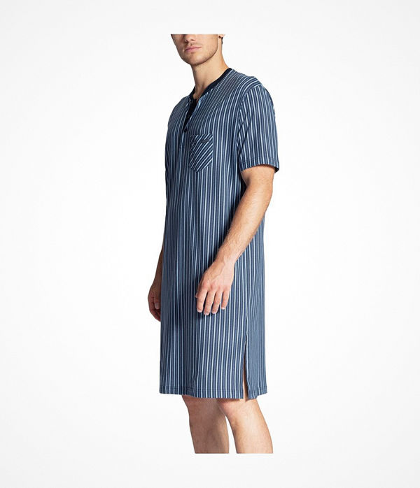 Calida Relax Imprint Nightshirt Blue