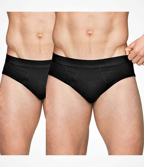 JBS of Denmark 2-pack Organic Cotton Brief Black