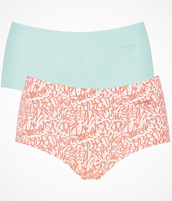 Sloggi 2-pack ZERO Microfibre H Short Pink/Blue