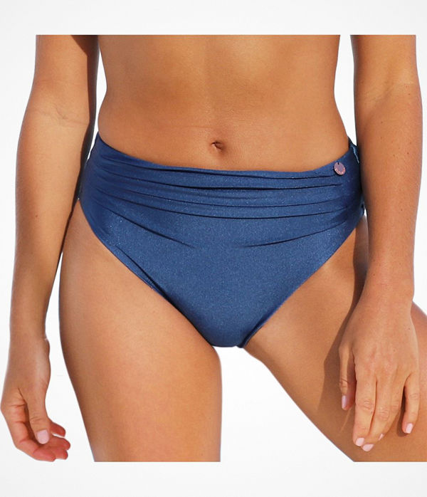 Panos Emporio Shine Olympia High Waist Brief Blue