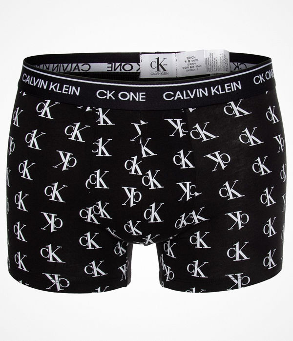 Calvin Klein One Cotton Trunk Black pattern-2