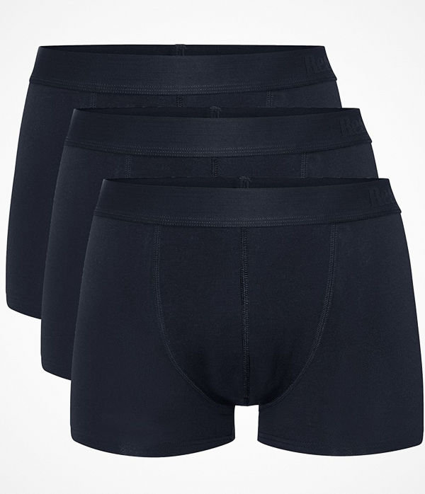 Resteröds 3-pack Lyocell Boxer Trunk Navy-2