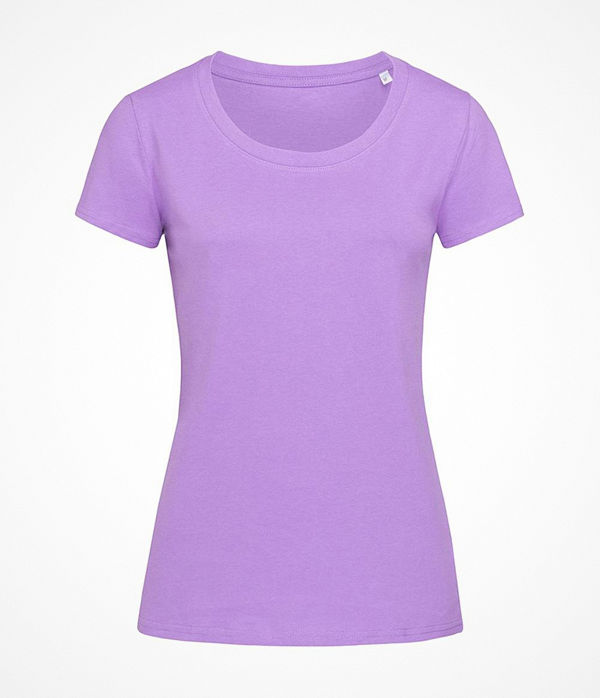 Stedman Janet Organic Women Crew Neck Lilac