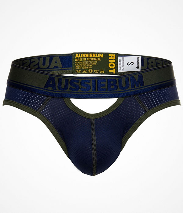 aussieBum AussieBum Riot Brief Blue/Green