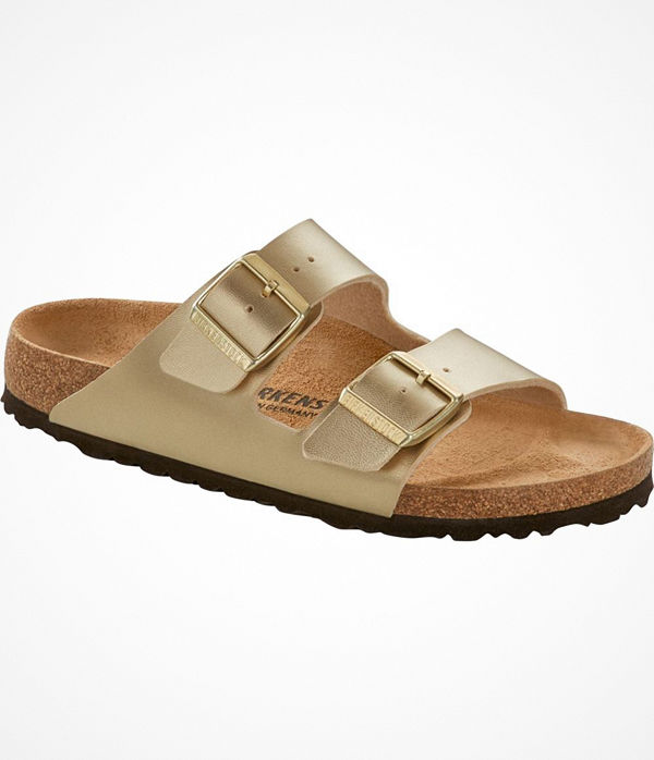 Birkenstock Arizona Metallic Gold