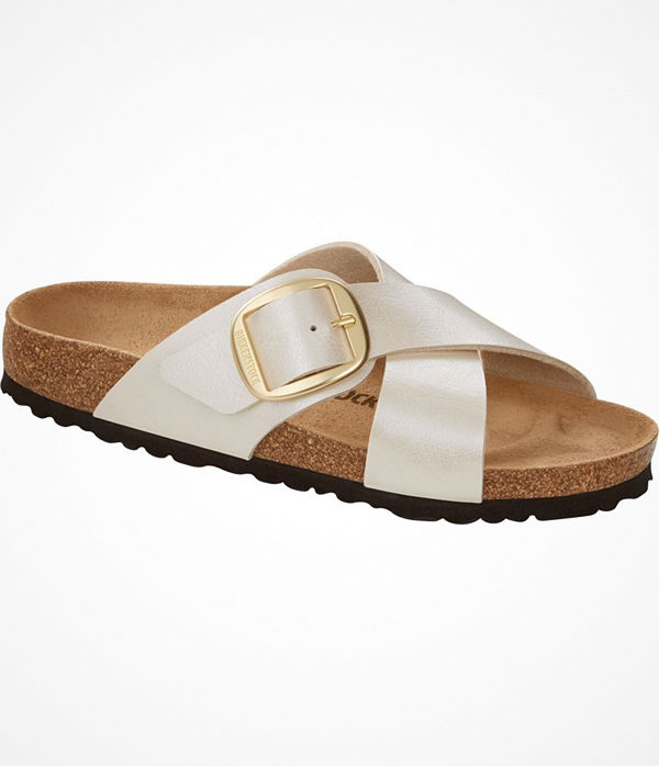 Birkenstock Siena Big Buckle Pearlwhite