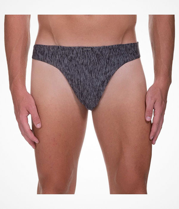 Bruno Banani Boarding Melange String Grey