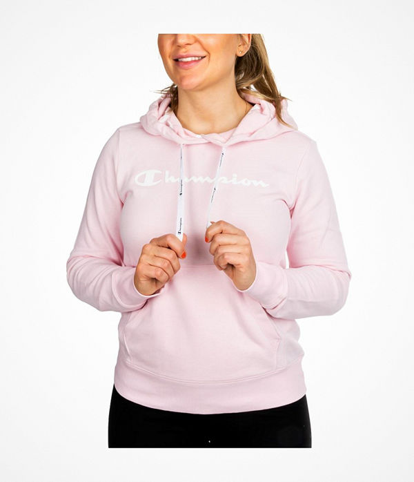 Champion American Classics Women Hooded Sweatshirt Pink