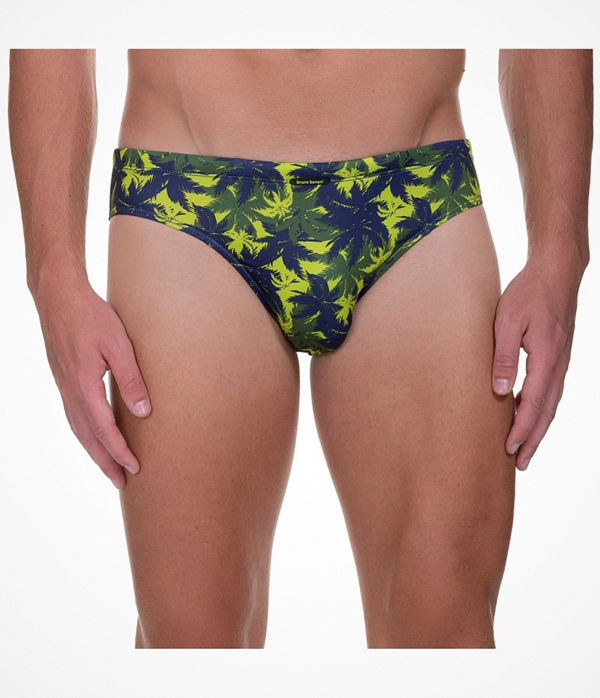 Bruno Banani Slip Brief Sportif - Arrivée Limité Couleurs Bleu Rouge Orange Neuf