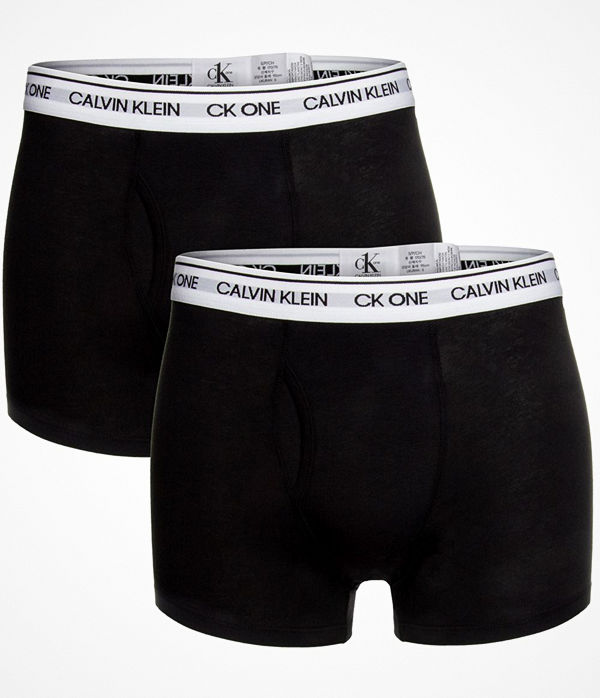 Calvin Klein 2-pack One Cotton Trunks Black