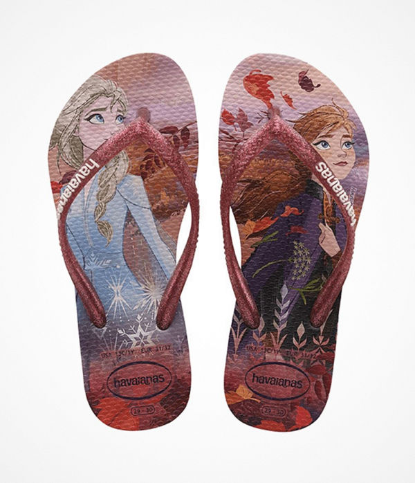 Havaianas Kids Slim Frozen Pink Pattern