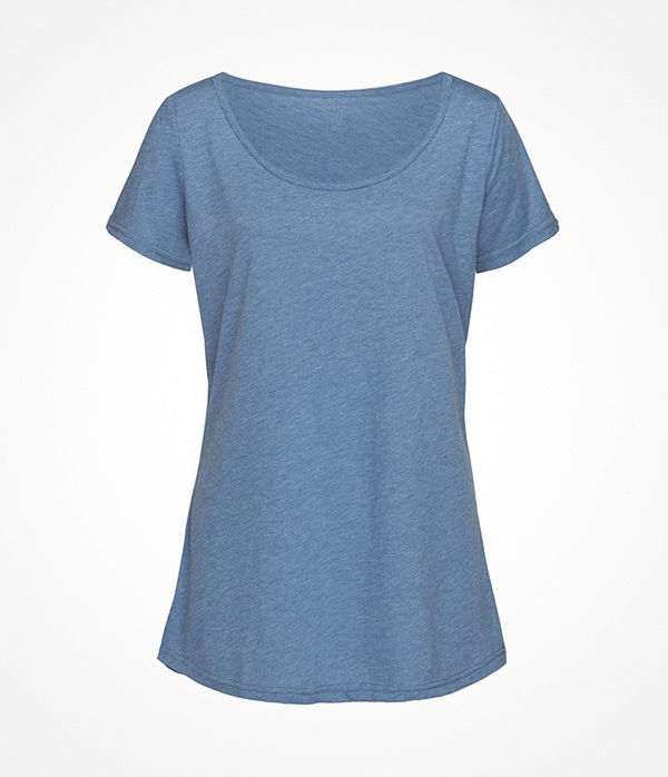 Stedman Daisy Oversized Women Crew Neck Blue