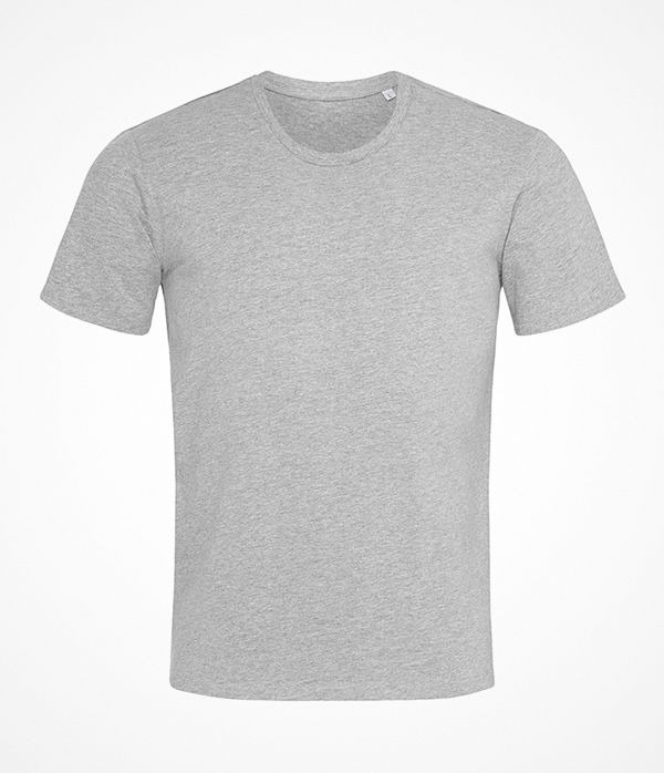 Stedman Clive Relaxed Men Crew Neck Greymarl